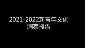 2021-2022新青年文化洞察报告.pptx