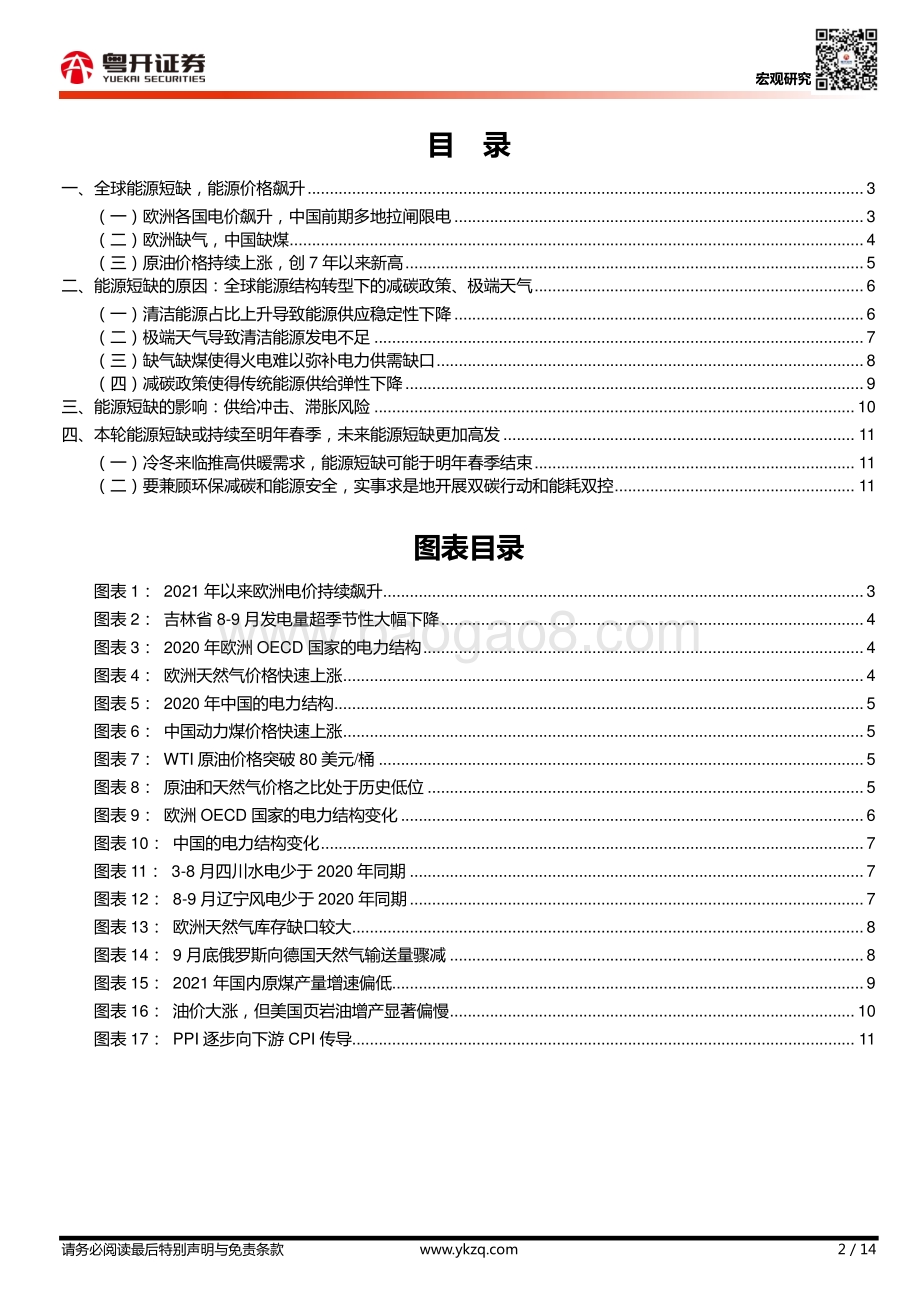 本轮全球能源短缺：表现、原因、影响不展望.pdf_第2页