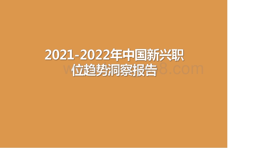 2021-2022年中国新兴职位趋势洞察报告.pdf_第1页