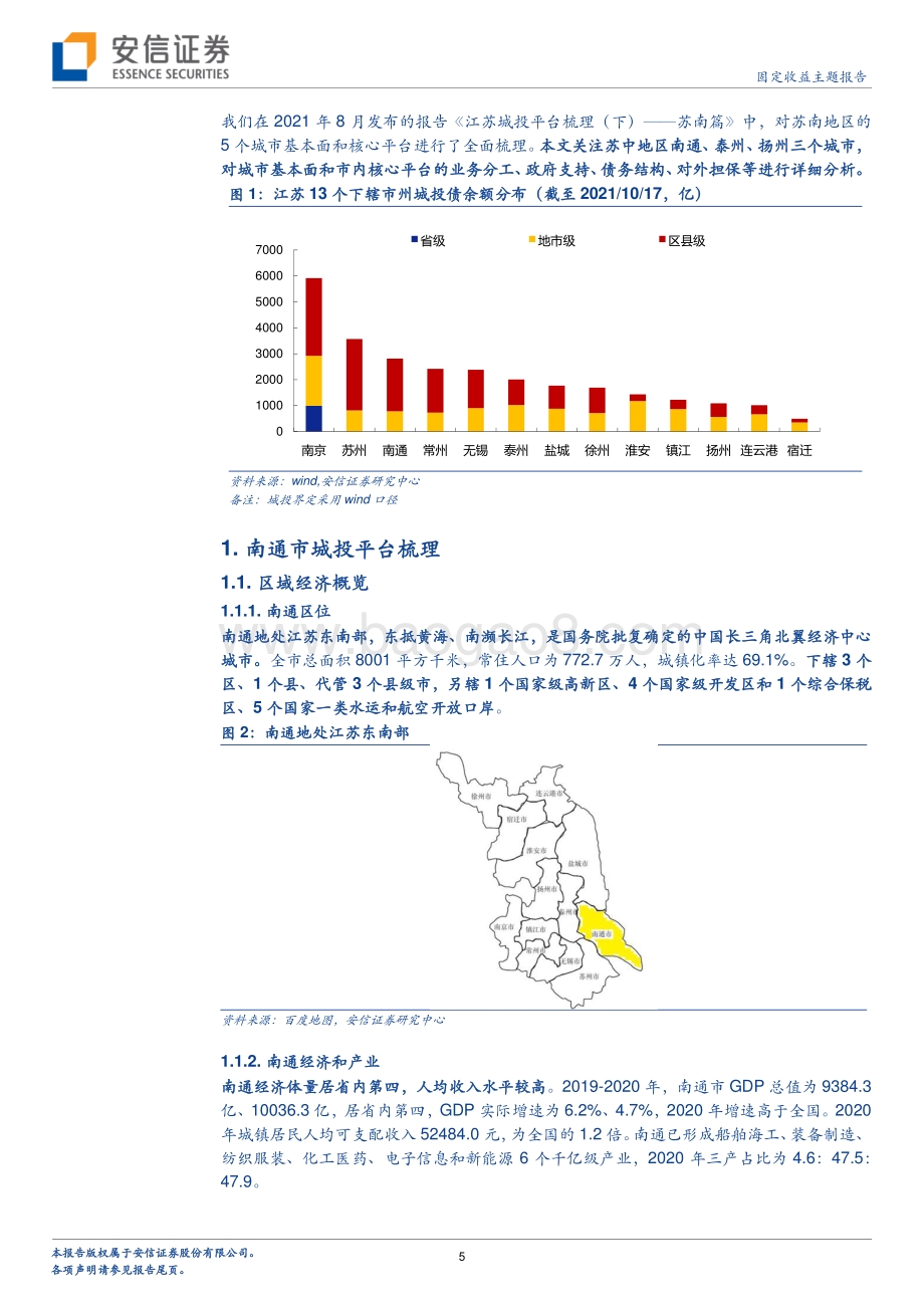 江苏城投平台梳理（下）——苏中篇.pdf_第5页