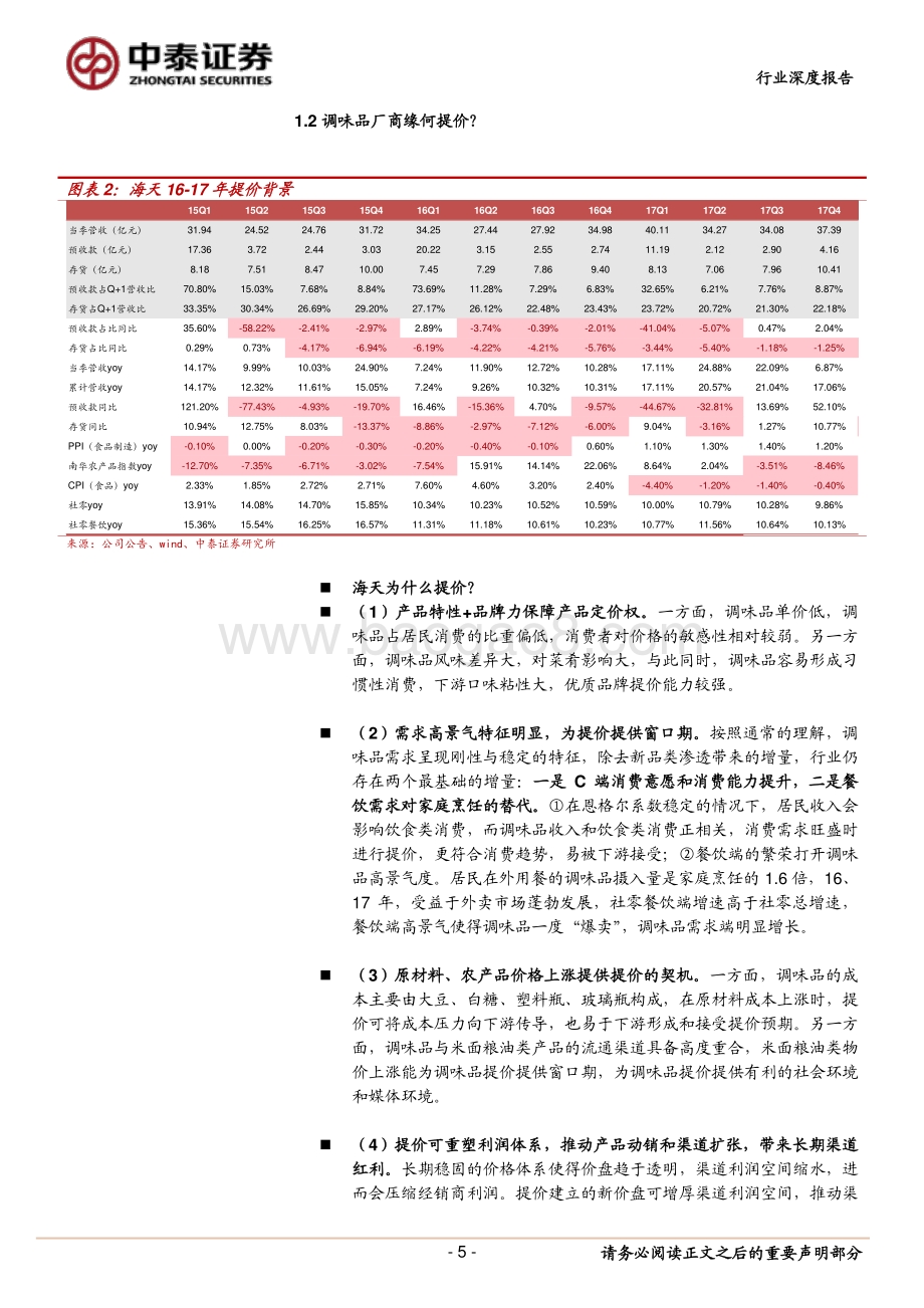调味品行业专题报告：再谈提价：观今宜鉴古因利而制权.pdf_第5页