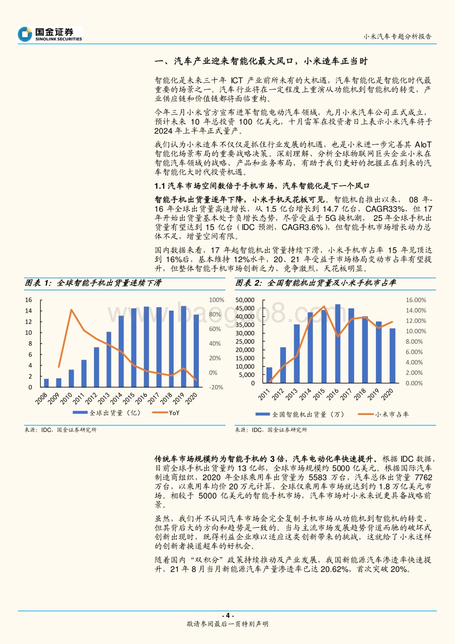 小米汽车行业专题研究报告：小米造车的启示.pdf_第4页