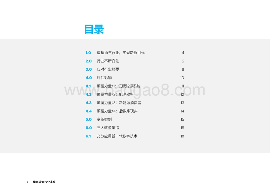 助燃能源行业未来：重塑油气行业实现崭新目标.pdf_第2页