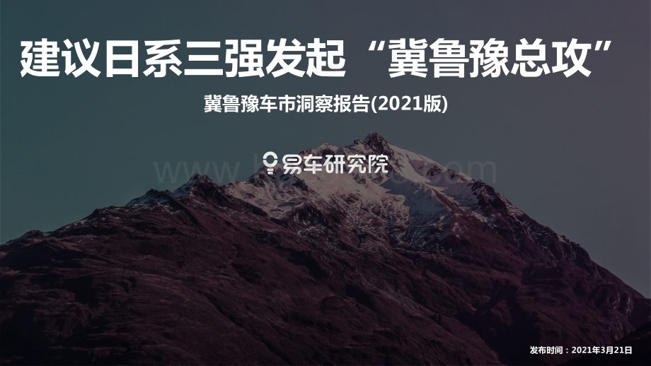 2021版冀鲁豫车市洞察报告.pdf_第1页