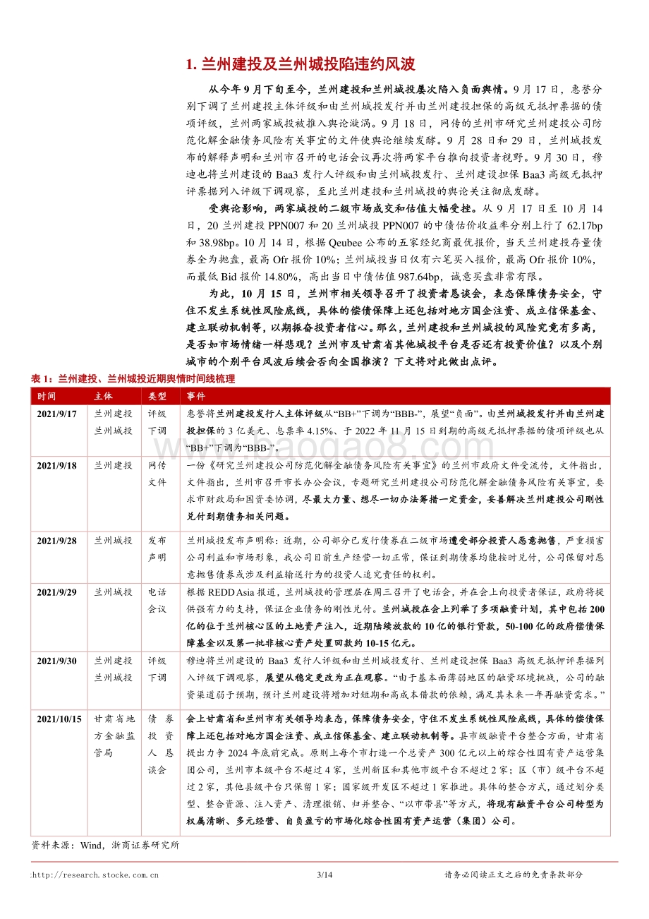 近期西北区某些城投风险分析.pdf_第3页