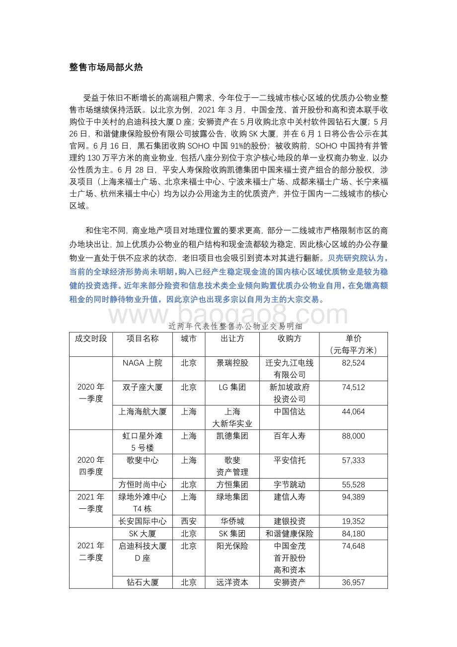 散售办公物业遇冷如何破局？.pdf_第2页
