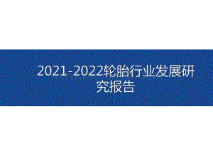 2021-2022轮胎行业发展研究报告.pdf