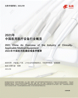 2021年中国医用医疗设备行业概览.pdf