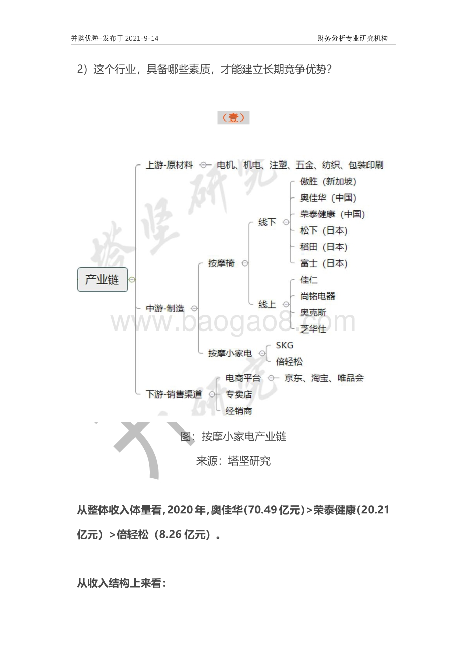 按摩电器产业链深度梳理：倍轻松V奥佳华V荣泰健康.pdf_第5页