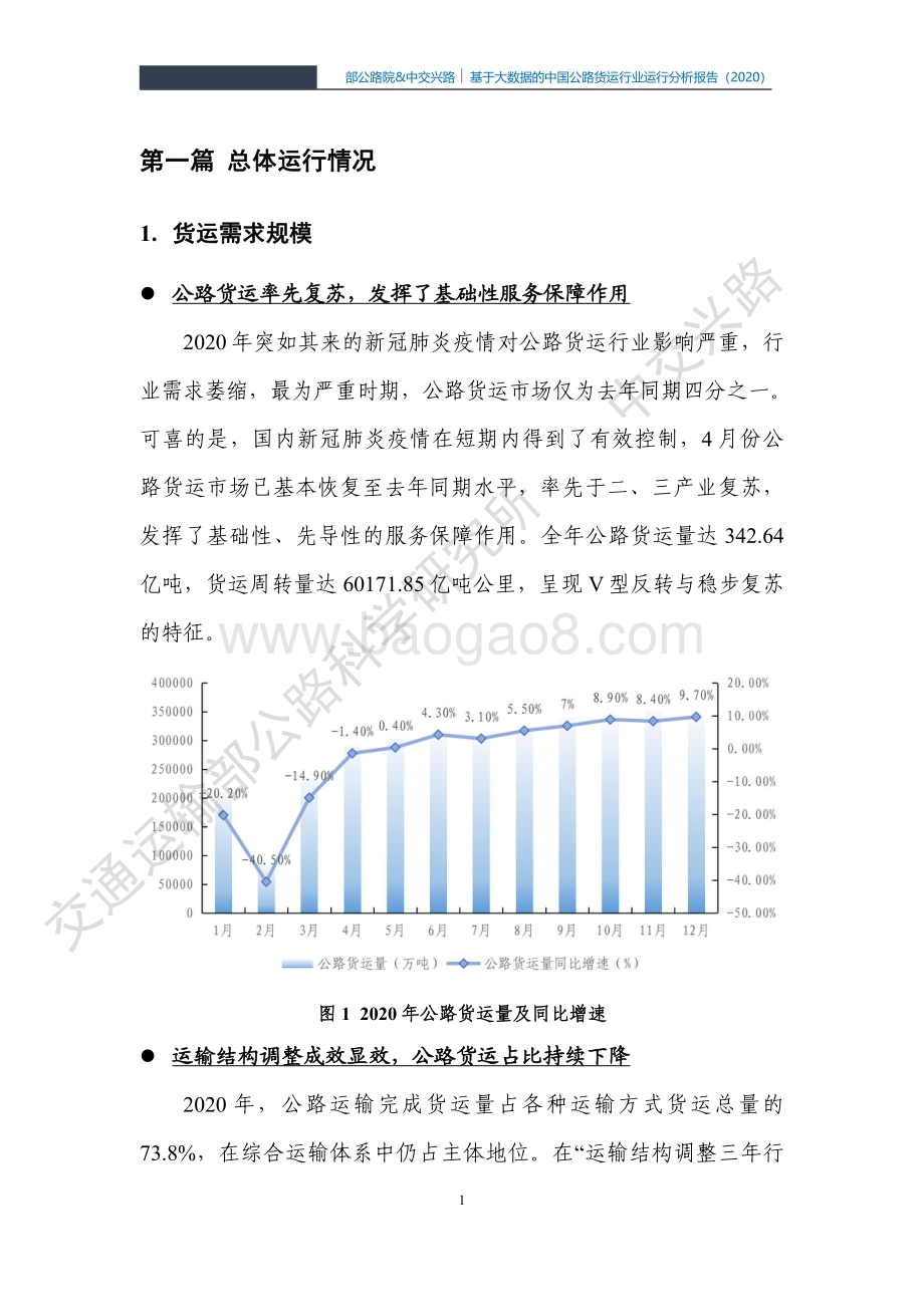 2020基于大数据的中国公路货运行业运行分析报告.pdf_第4页