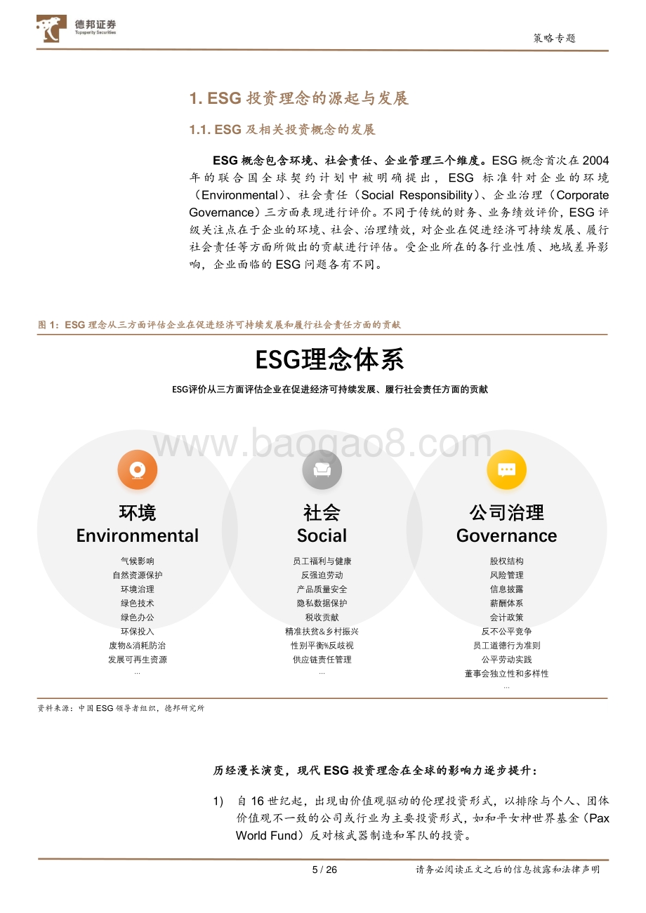 碳中和下的ESG投资：起源、评级体系与发展趋势.pdf_第5页