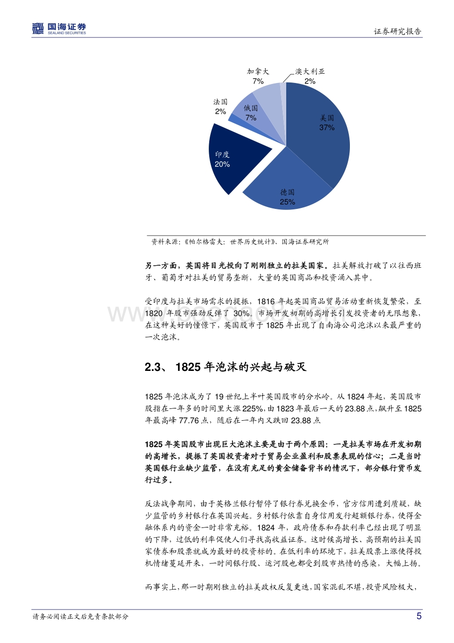 全球资本市场历史专题之一：股市百年英国篇：全球贸易的晴雨表（1801-1850）.pdf_第5页