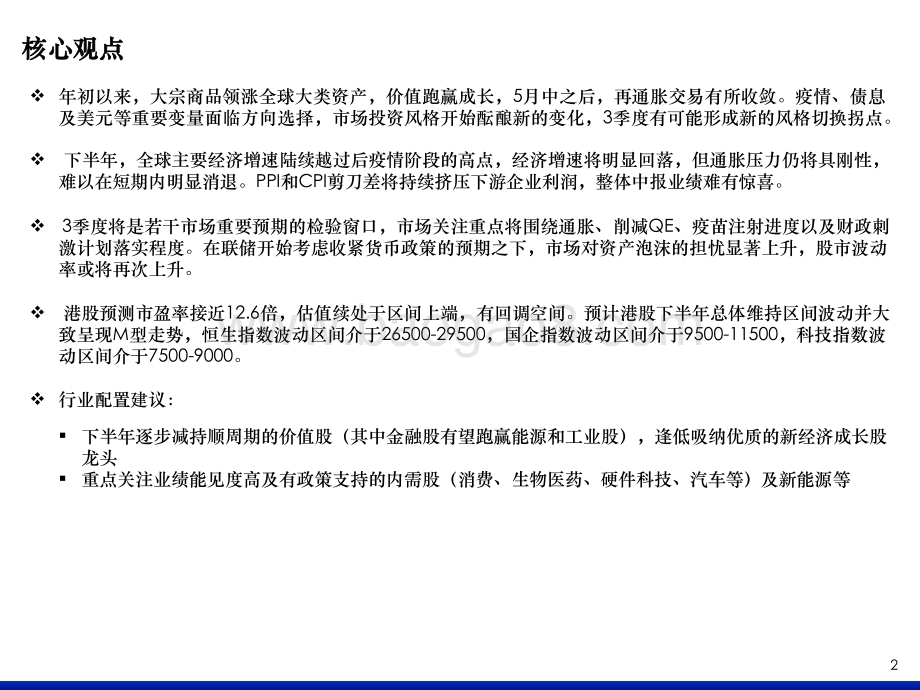2021-2022港股市场投资展望分析报告.pptx_第2页