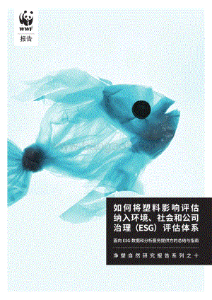 净塑自然研究报告系列之十：如何将塑料影响评估纳入环境、社会和公司治理（ESG）评估体系.pdf