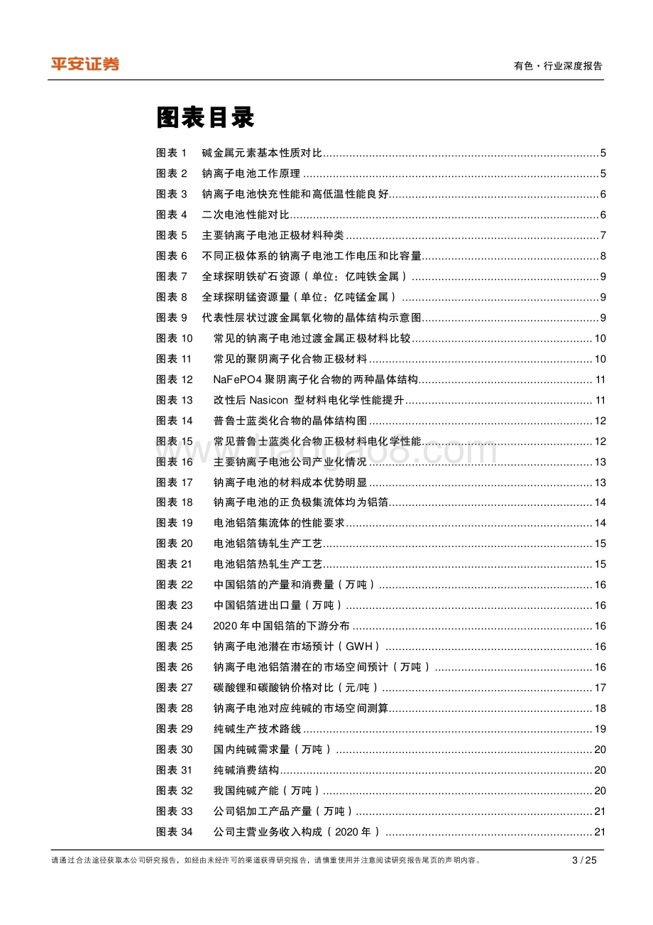 钠离子专题报告：钠离子电池商业化进程加速铝箔和纯碱有望受益.pdf_第3页