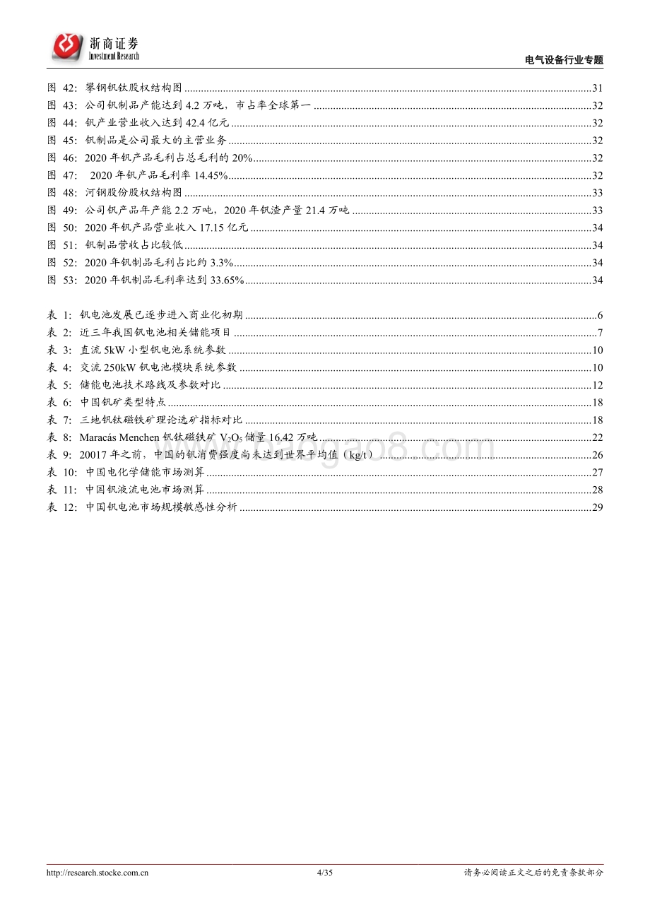 新能源行业深度报告：储能发展新机遇钒电池产业腾飞.pdf_第4页