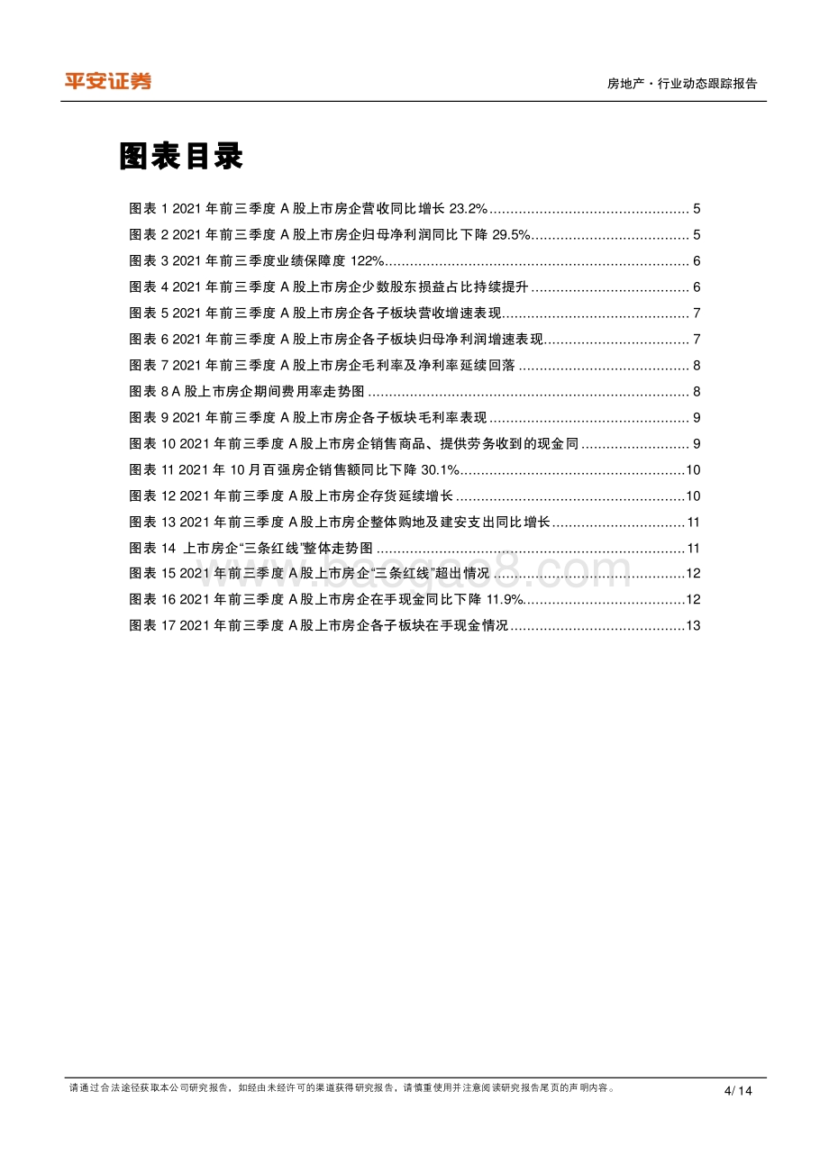 地产杂谈系列之二十一：现金流压力犹存盈利端持续承压.pdf_第4页