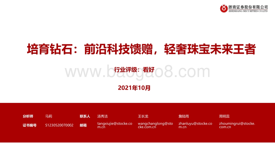 培育钻石：前沿科技馈赠轻奢珠宝未来王者.pdf_第1页