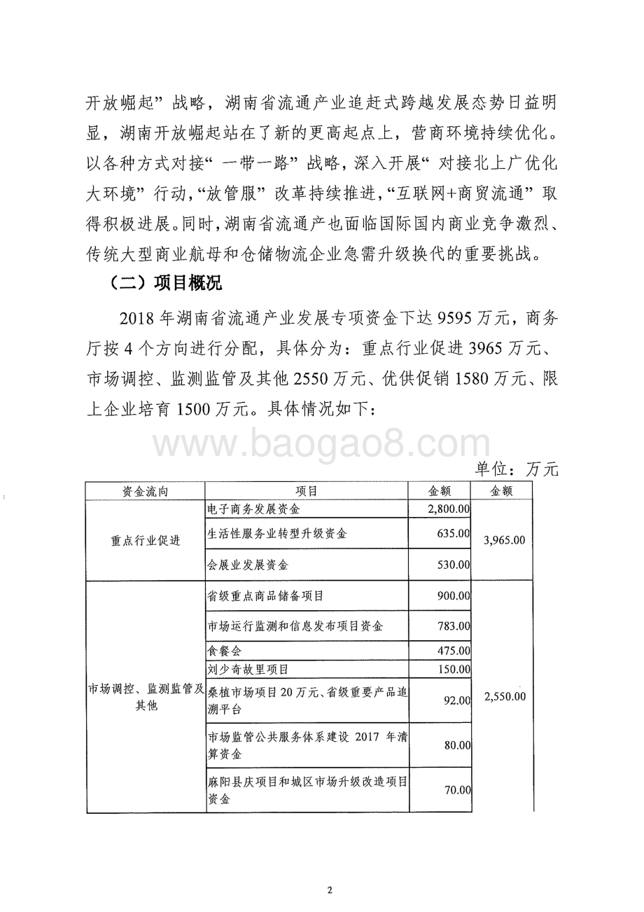 2018年流通产业促进专项绩效评价报告（湖南）.pdf_第4页