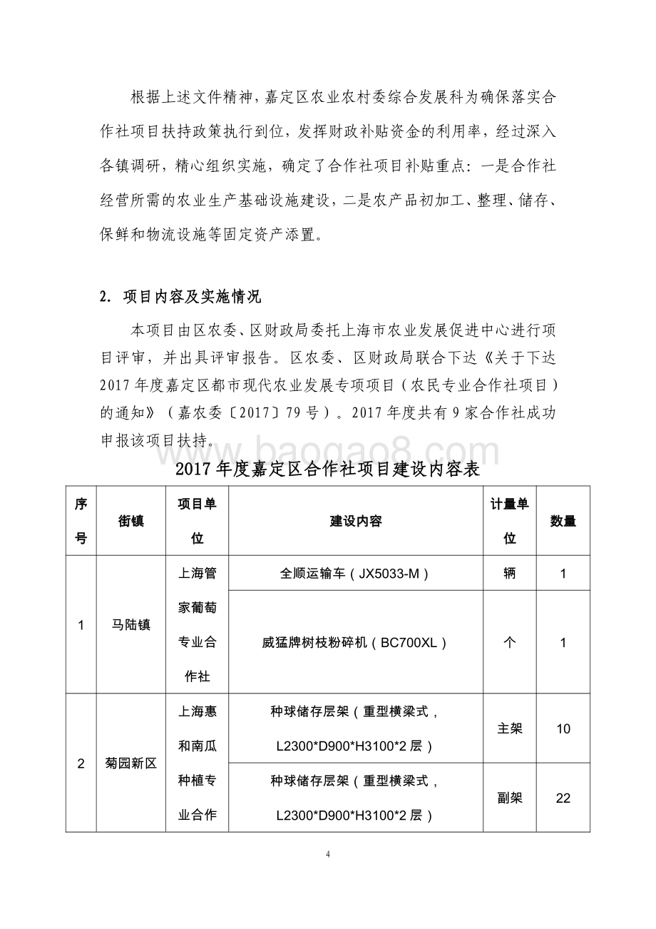 2017年都市现代农业发展专项财政扶持农民合作社项目绩效自评价报告.pdf_第4页