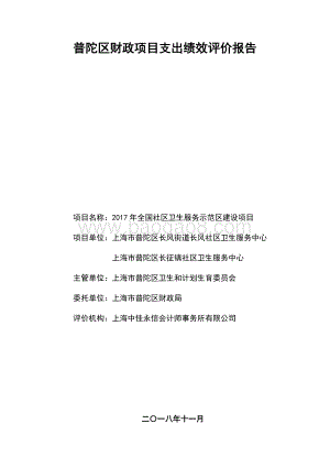 2017年全国卫生服务示范区建设项目绩效评价报告.pdf