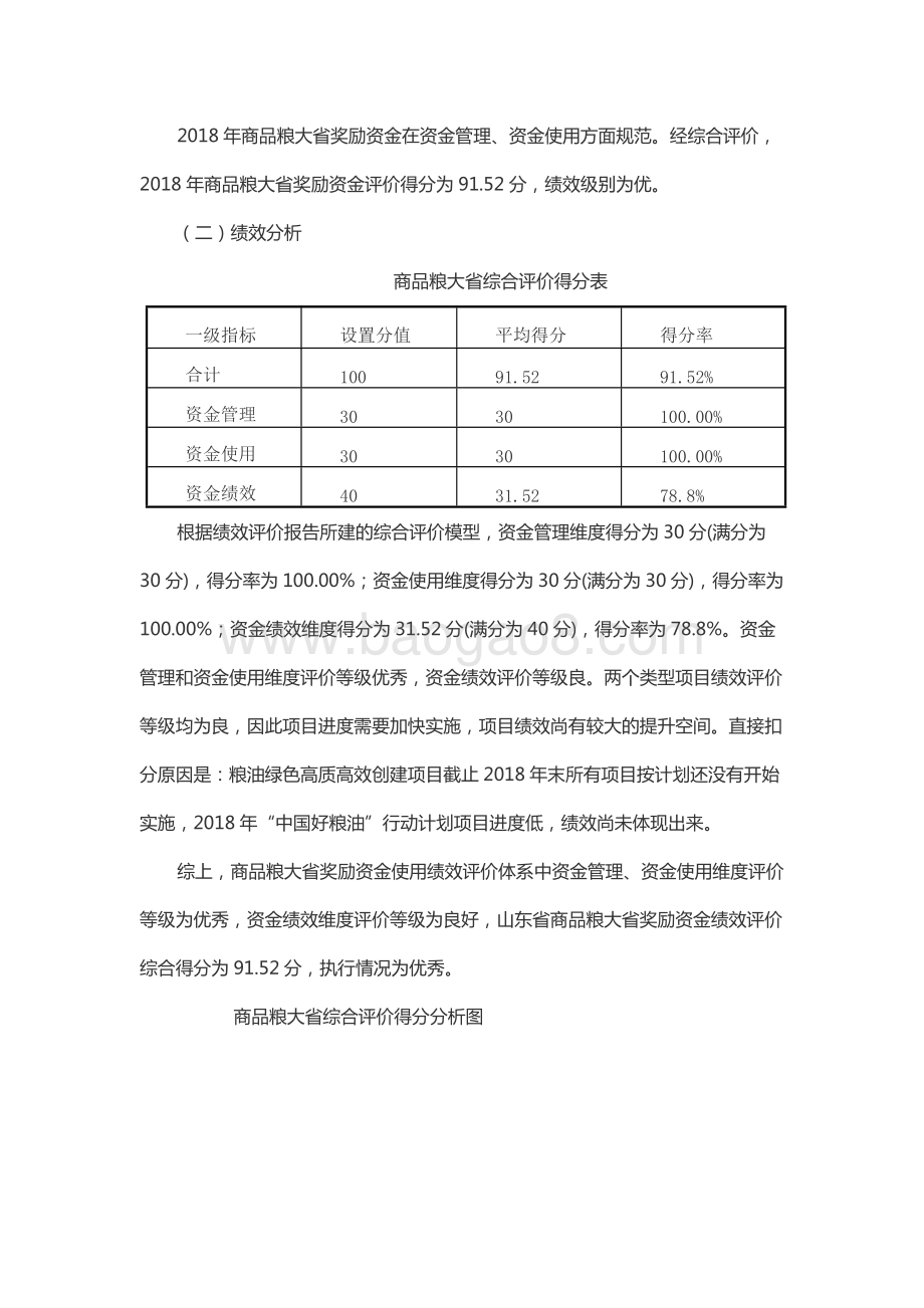 2018年度中央商品粮大省奖励资金绩效评价报告（山东）.docx_第5页