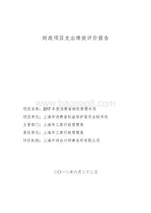 2017 年度消费者维权管理专项绩效评价报告.pdf