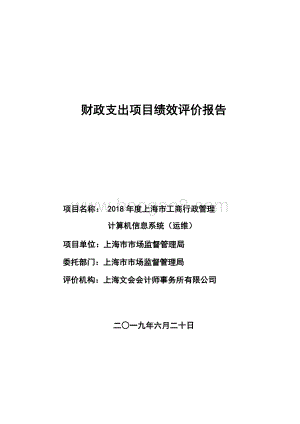 2018 年度上海市工商行政管理计算机信息系统（运维）绩效评价报告.pdf