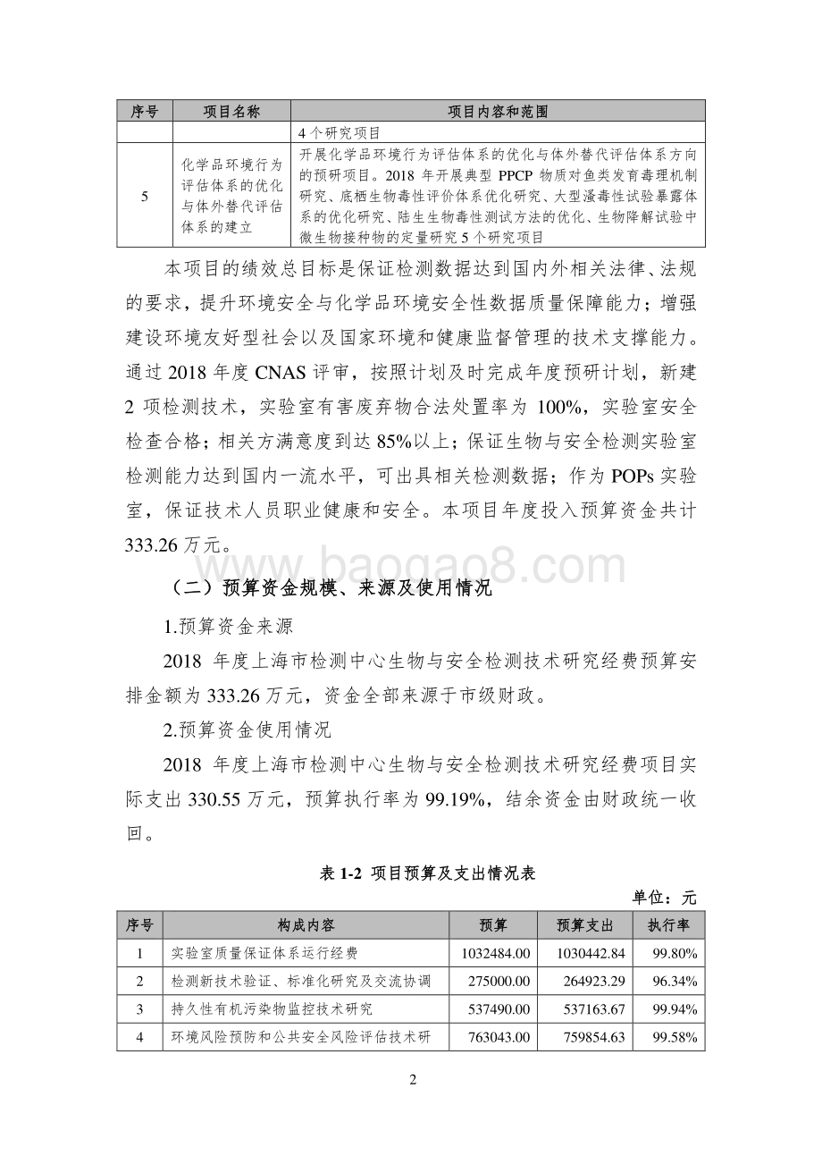 2018 年度生物与安全检测技术研究经费绩效评价报告.pdf_第3页