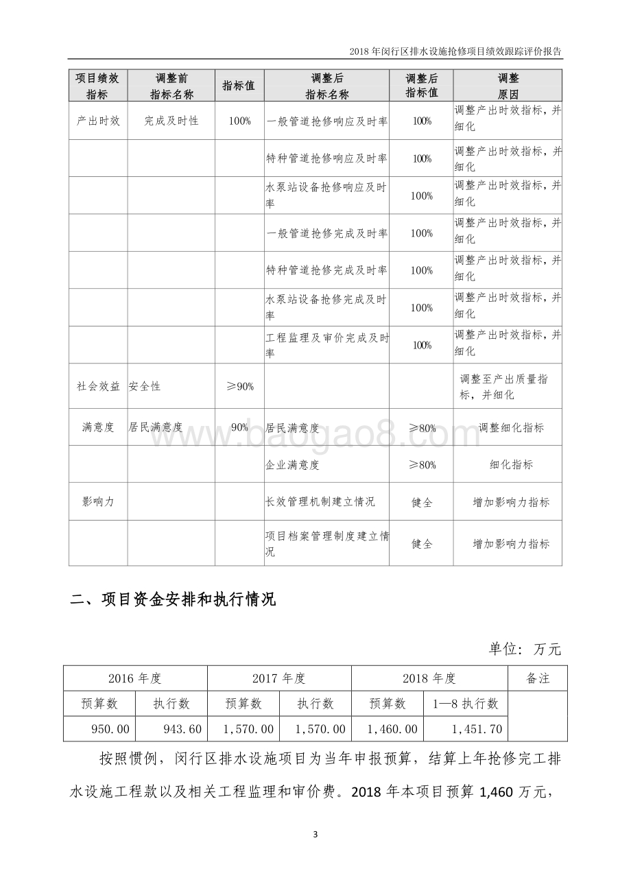 2018年闵行区排水管理所排水设施抢修绩效跟踪评价报告.pdf_第5页
