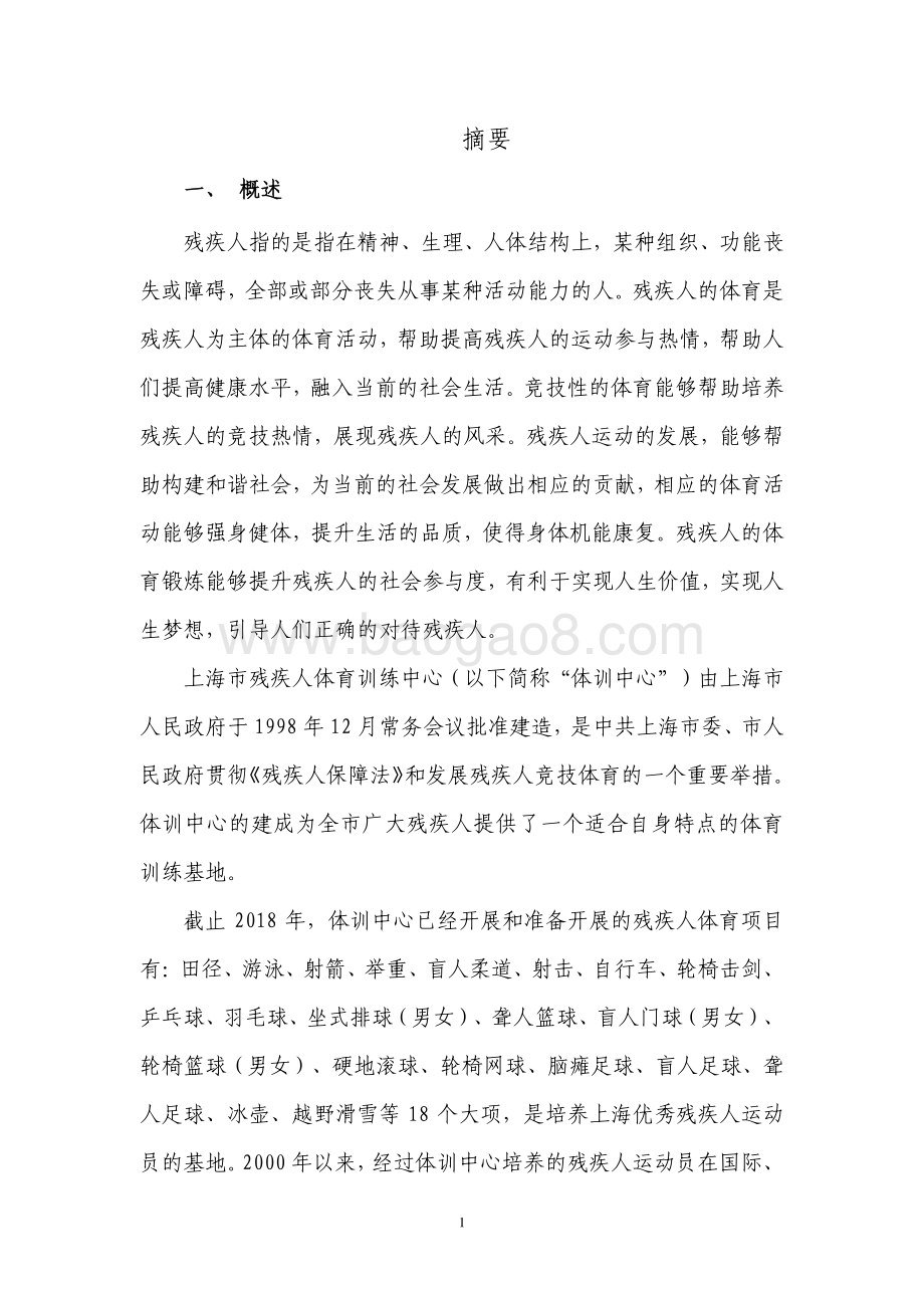 2018 年残奥、聋奥训练经费项目绩效评价报告.pdf_第3页