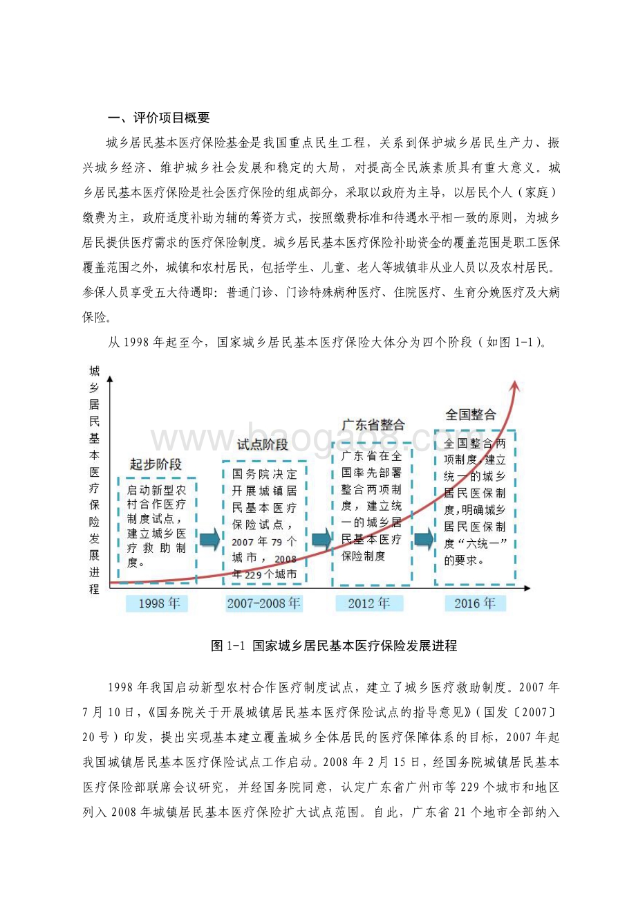 2018 年广东省城乡居民基本医疗保险基金省级财政补助资金绩效评价报告.pdf_第2页