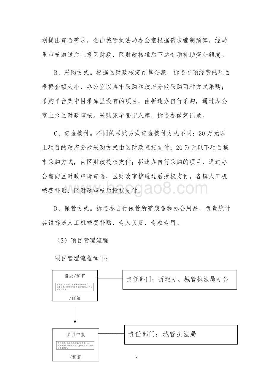 2018年度拆违专项经费项目支出绩效自评价报告（金山）.docx_第5页