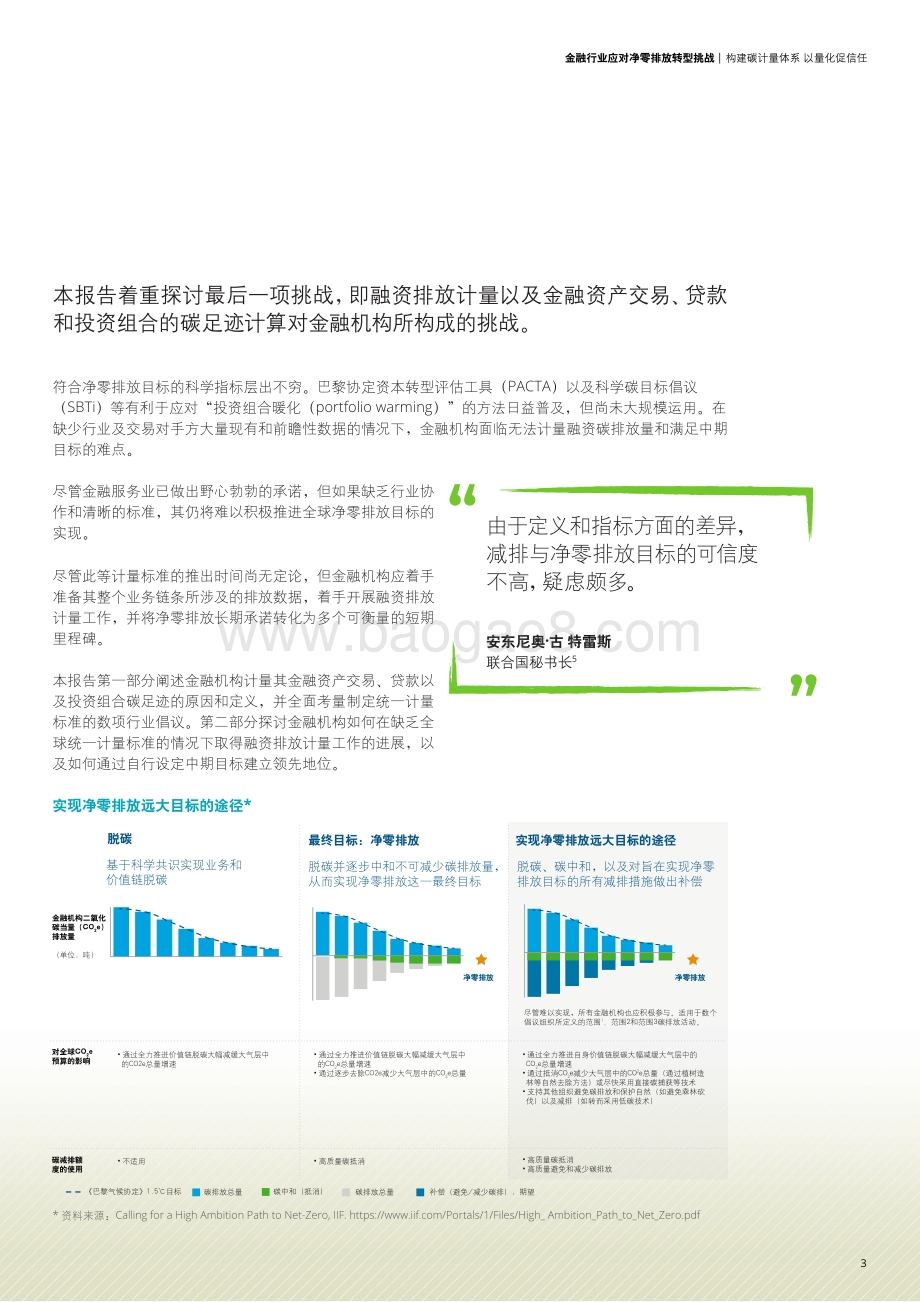 金融行业应对净零排放转型挑战__构建碳计量体系以量化促信任_16页_1mb.pdf_第5页
