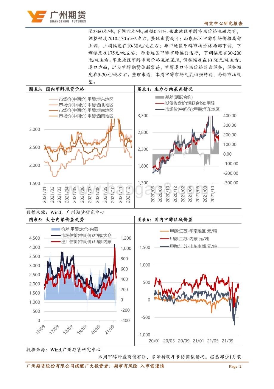 20211217-广州期货-一周集萃-甲醇_需求偏弱局面无法逆转_MA预计维持弱势运行_11页_1mb.pdf_第4页
