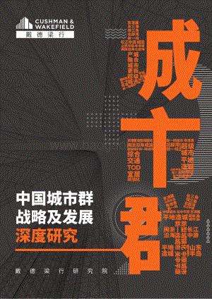 中国城市群战略及发展深度研究_74页_15mb.pdf
