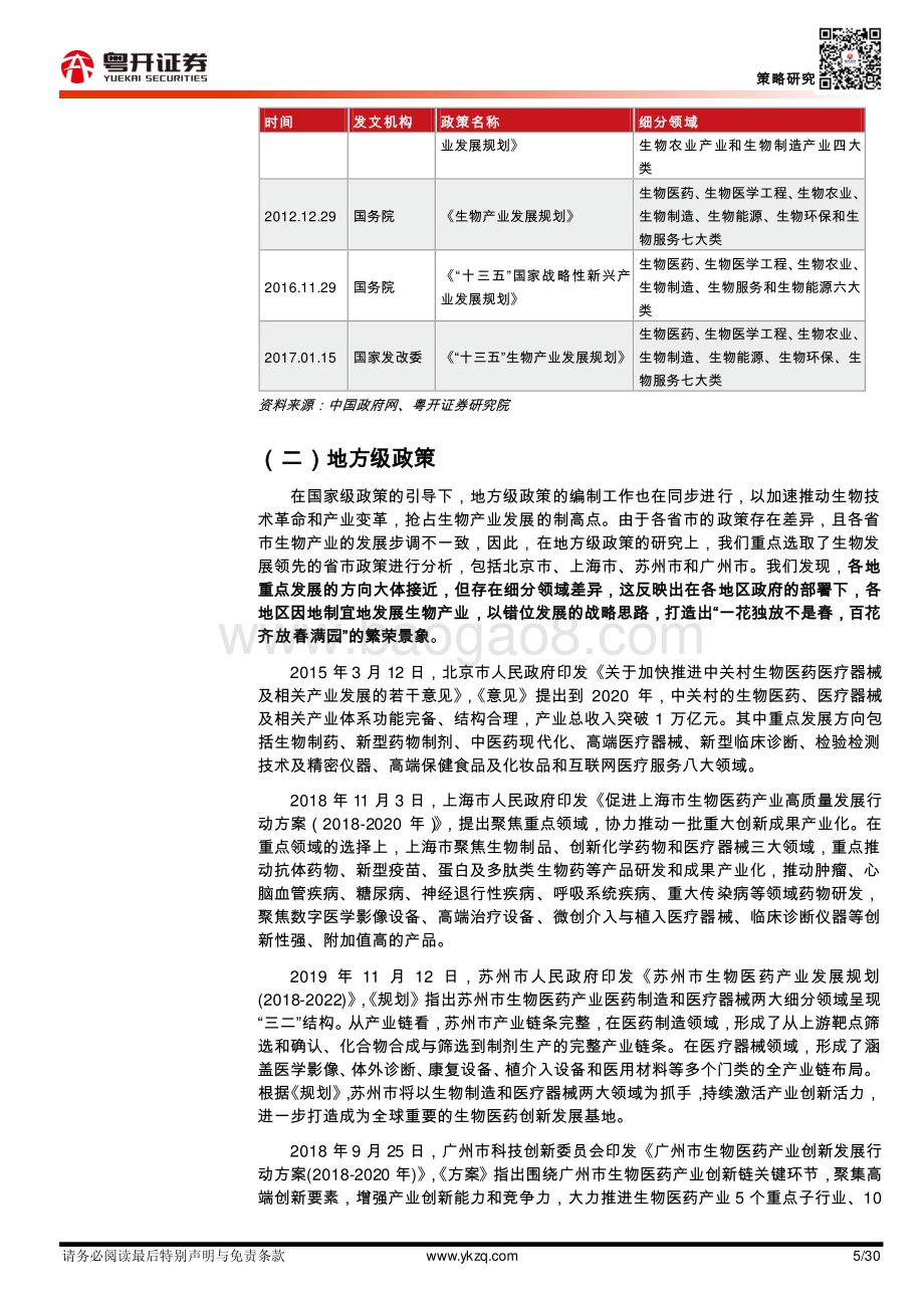 医药深度：一文读懂生物产业研究框架-20201204-粤开证券-30页_2mb.pdf_第5页