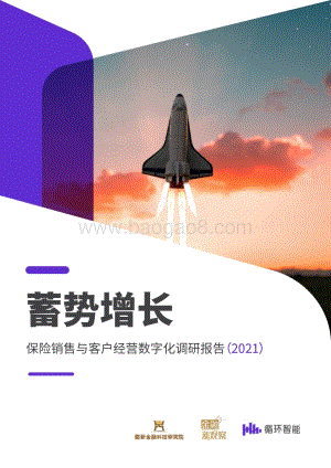 蓄势增长：保险销售与客户经营数字化调研报告2021_32页_8mb.pdf