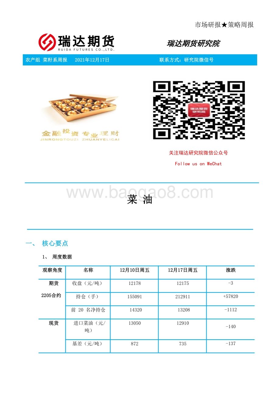 20211217-瑞达期货-菜籽系周报_16页_1mb.pdf_第2页