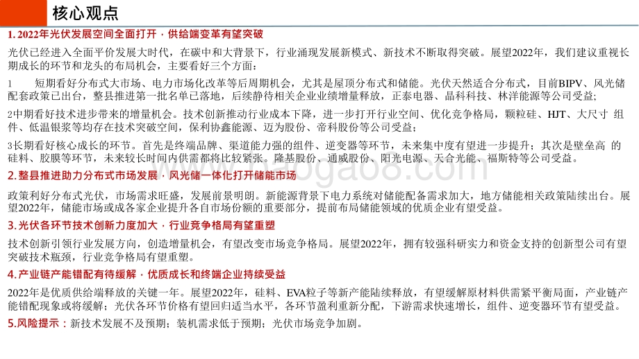 光伏行业2022年度投资前景研究报告.pptx_第2页