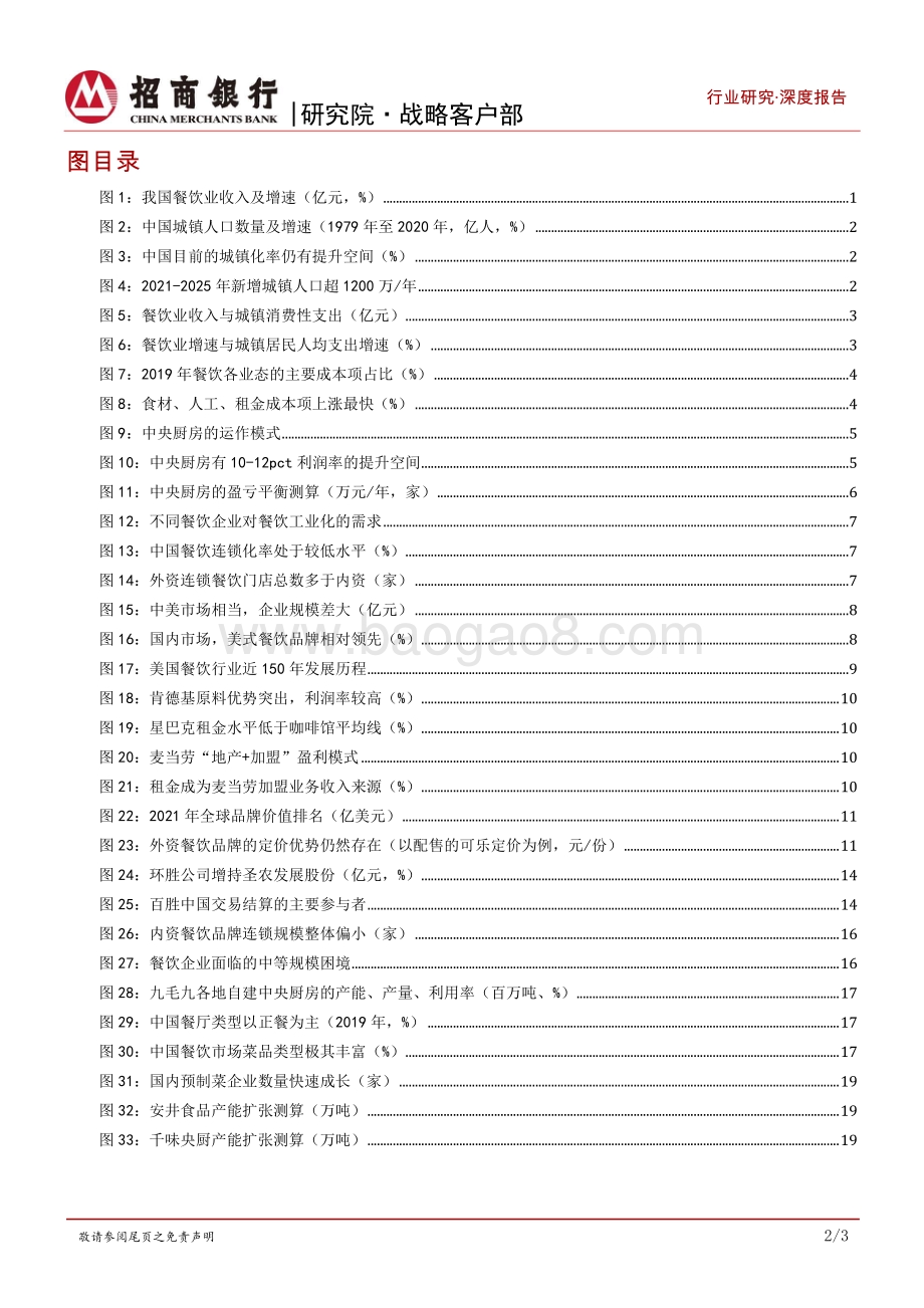 餐饮行业之连锁品牌篇：内资比肩外资尚需时日第三方央厨望率先崛起_31页_2mb.pdf_第3页