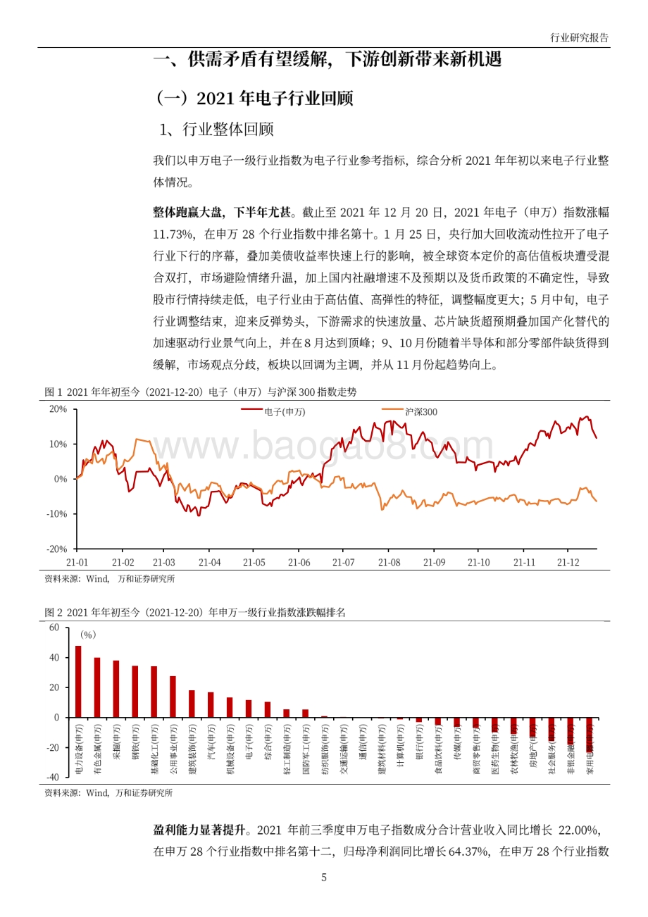 20211224-万和证券-电子行业2022年投资策略_从_供应_逐步回归到_需求__34页_10mb.pdf_第5页