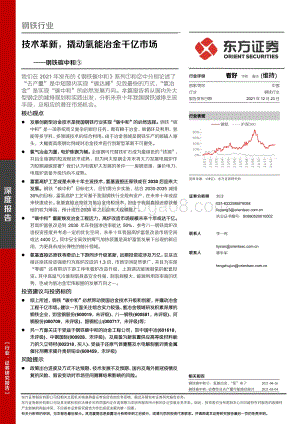 钢铁碳中和③：技术革新撬动氢能冶金千亿市场_22页_1mb.pdf