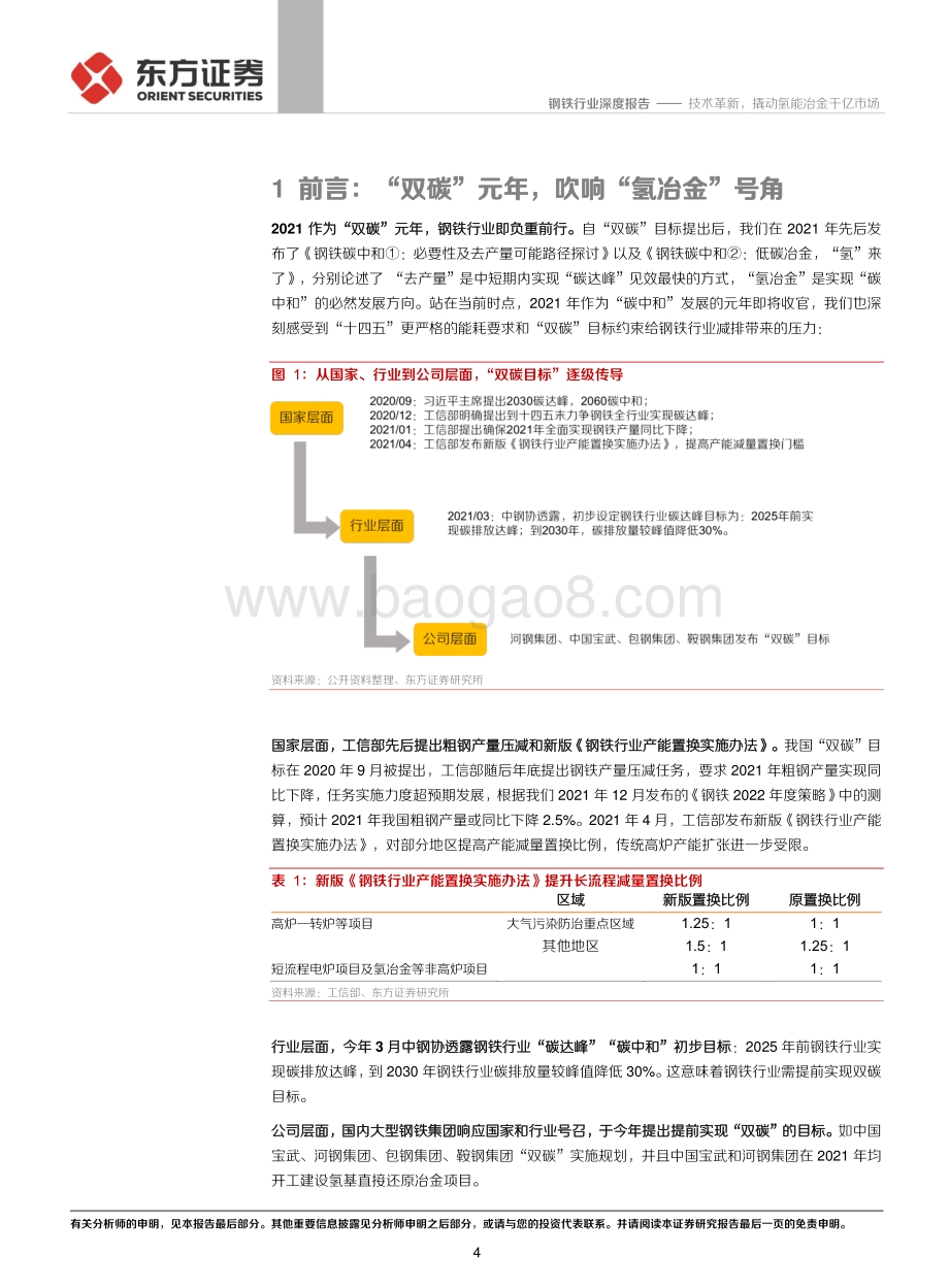 钢铁碳中和③：技术革新撬动氢能冶金千亿市场_22页_1mb.pdf_第4页