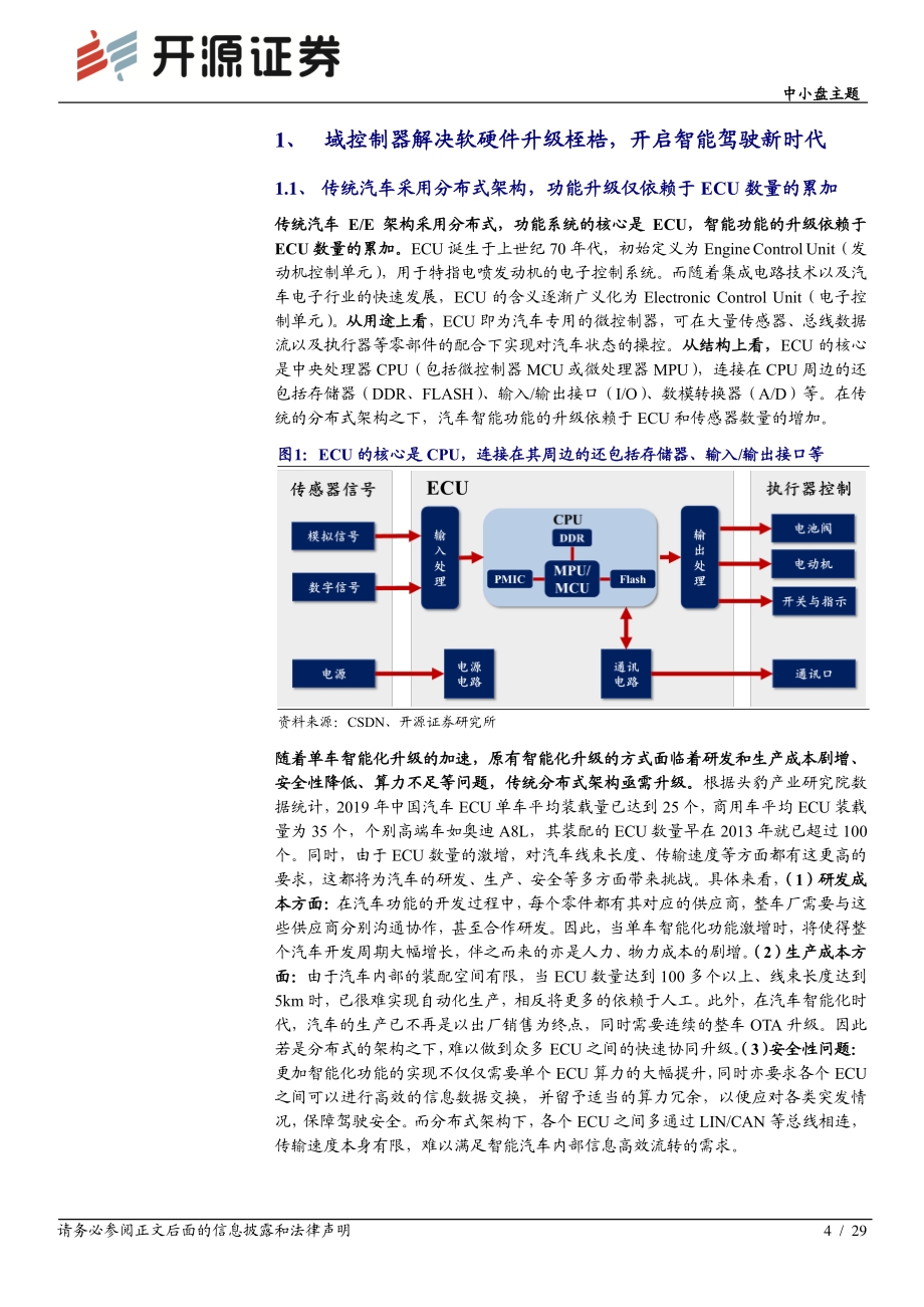 特斯拉系列专题报告（四）：域控制器——智能汽车的“大脑”.pdf_第4页