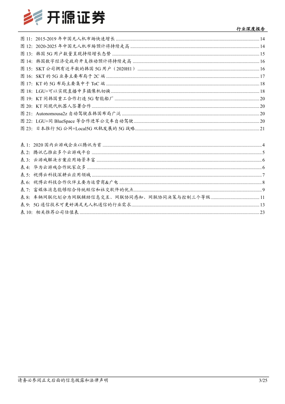 通信行业深度报告：5G网络2B、2C端应用齐头并进普及有望超预期.pdf_第3页