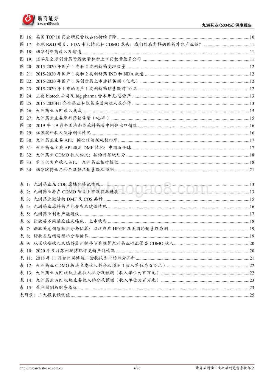 九洲药业深度报告：稀缺的、加速迭代的CDMO平台.pdf_第4页