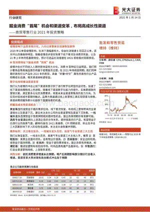 商贸零售行业2021年投资策略：掘金消费“首尾”机会和渠道变革布局高成长性渠道.pdf