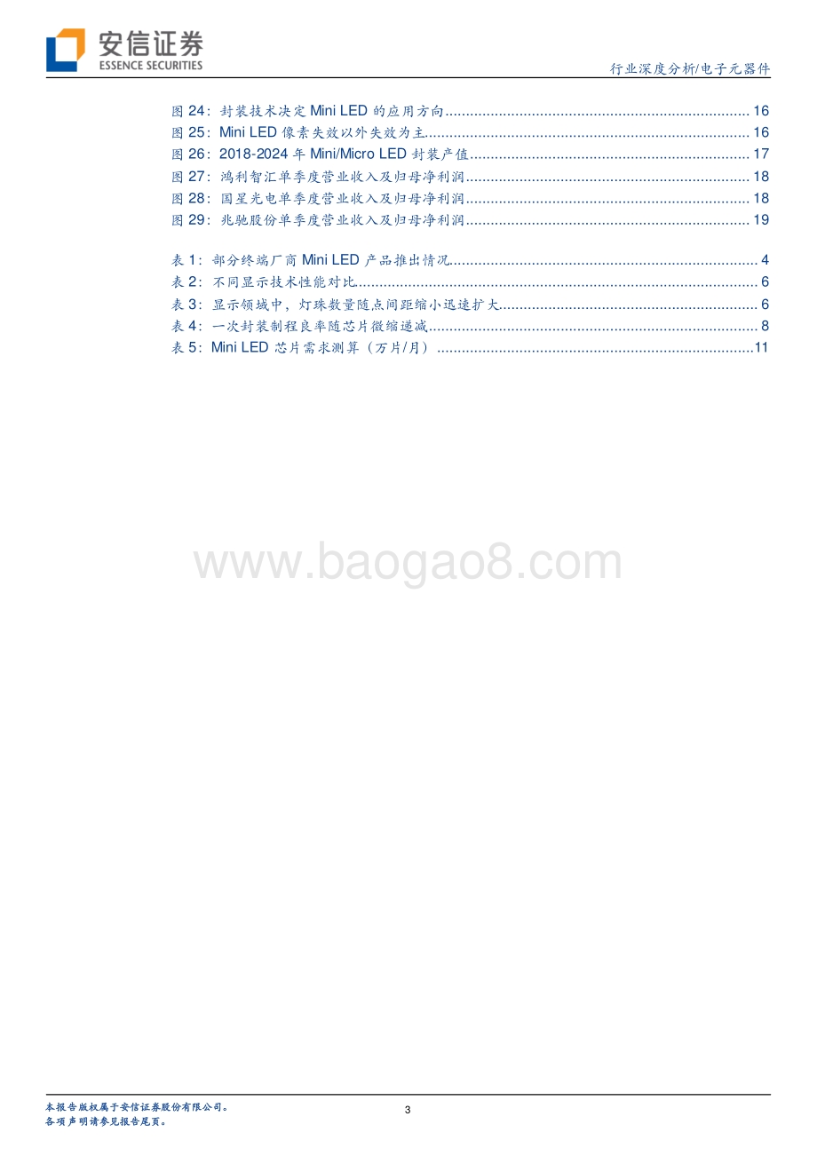 Mini LED系列报告：商业化进程加速封装环节弹性突出.pdf_第3页