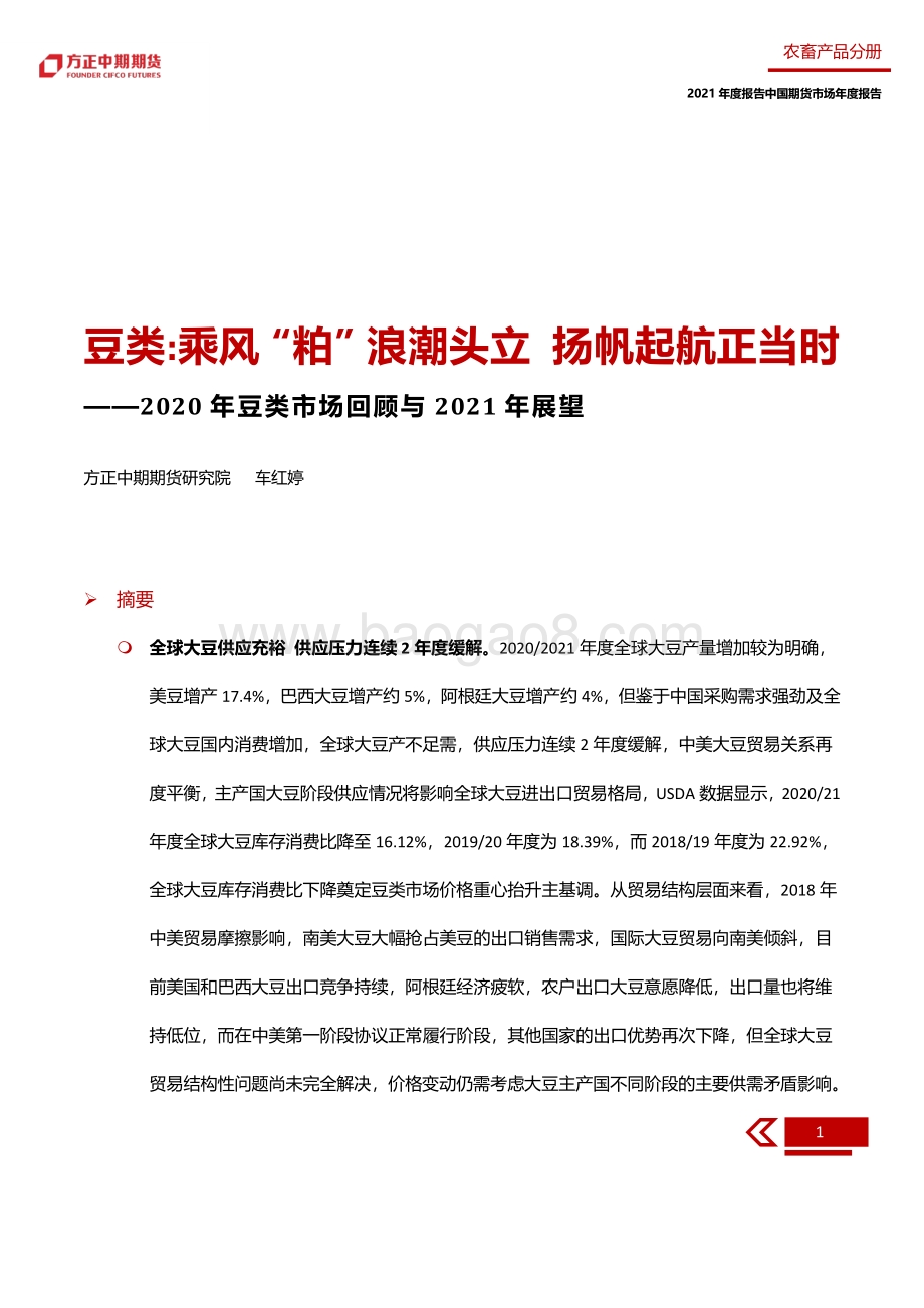 2020年豆类市场回顾与2021年展望.pdf_第5页